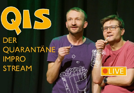 Quarantäne Impro Stream - Improtheater online aber live