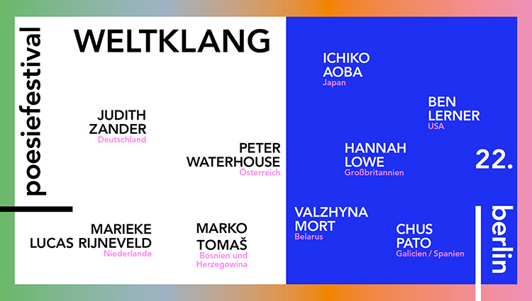 WELTKLANG – NACHT DER POESIE