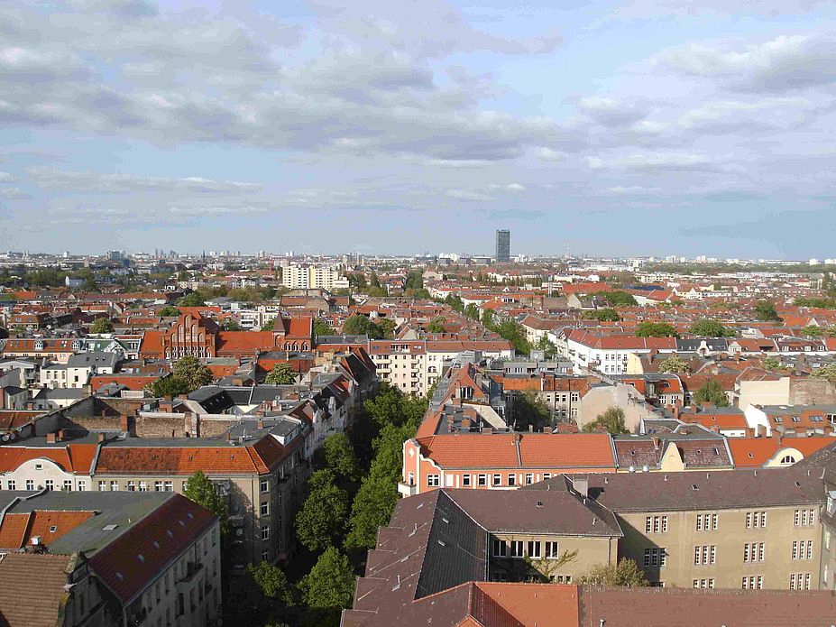 Rathausturm Neukölln mit Reinhold Steinle