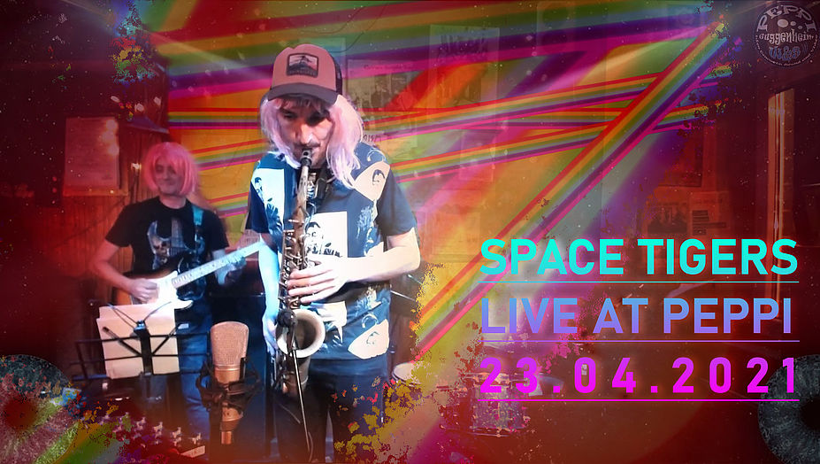 Space Tigers live at Peppi Guggenheim