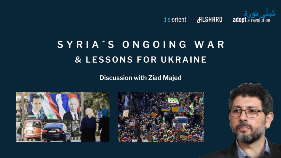 Syria's ongoing war & lessons for Ukraine