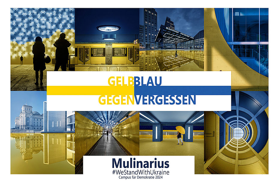 Gelb & Blau gegen Vergessen