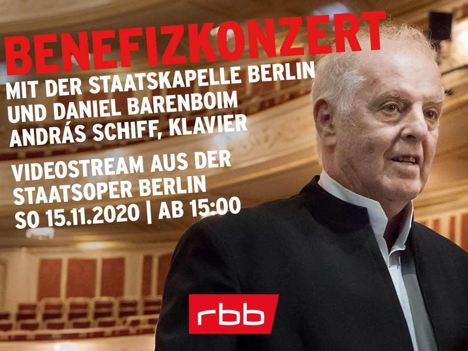 Benefizkonzert der Staatskapelle mit Daniel Barenboim