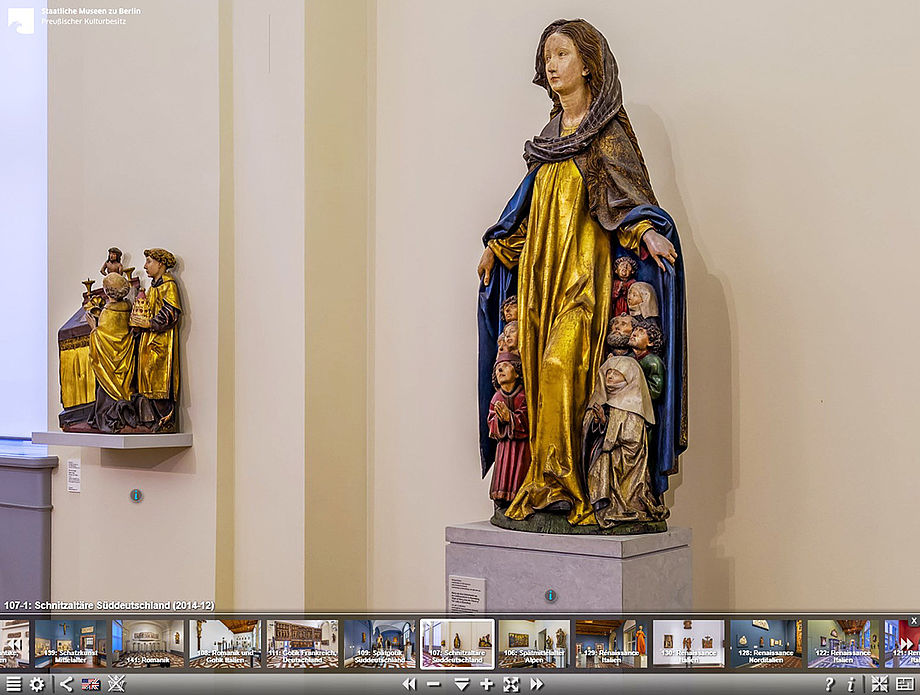 Kunst im Bode-Museum in 360°-Panoramen erkunden