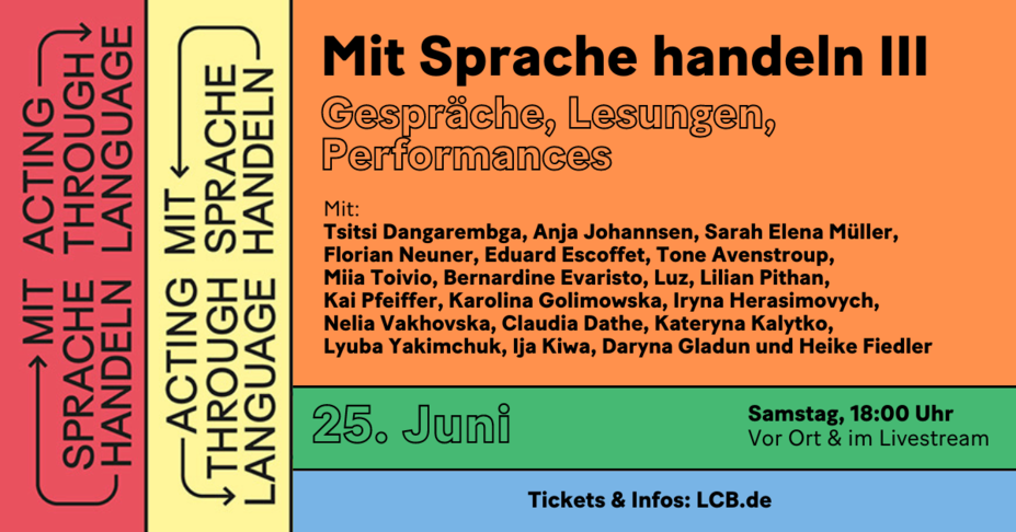 Mit Sprache handeln III