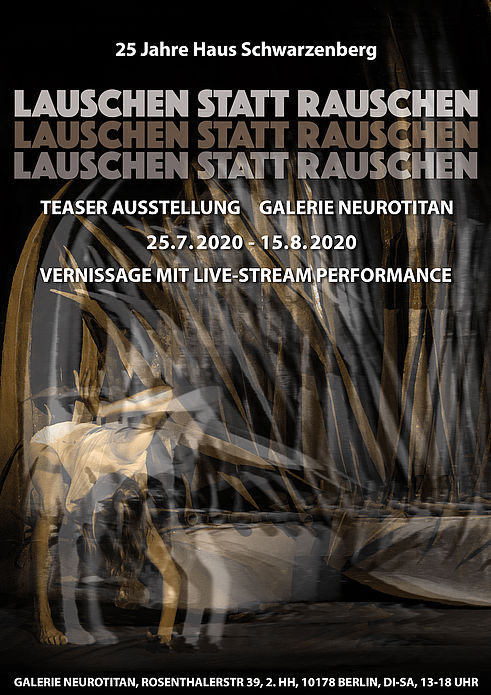 „LAUSCHEN statt RAUSCHEN“ – 25 Jahre Haus Schwarzenberg