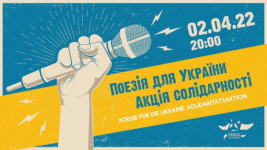 Poesie für die Ukraine. Solidaritätsaktion