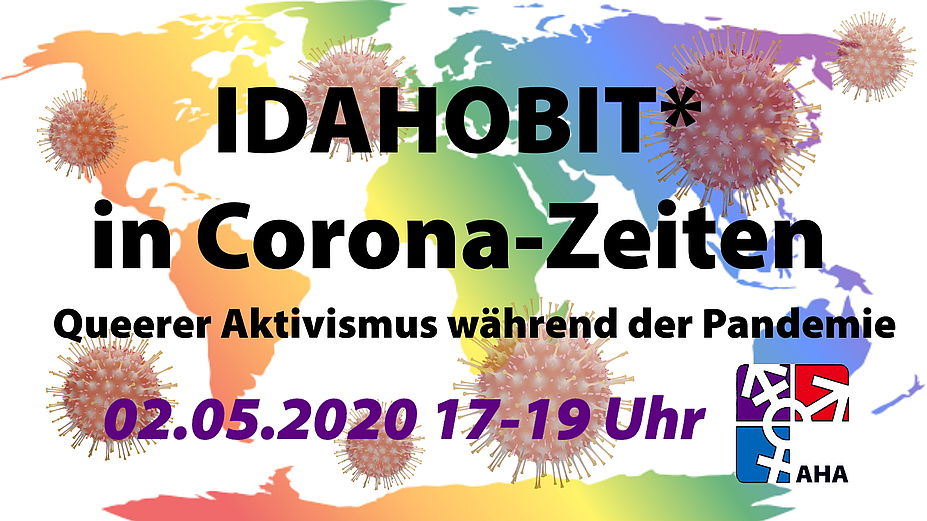 IDAHOBIT in Corona Zeiten - virtuelle Diskussionsrunde