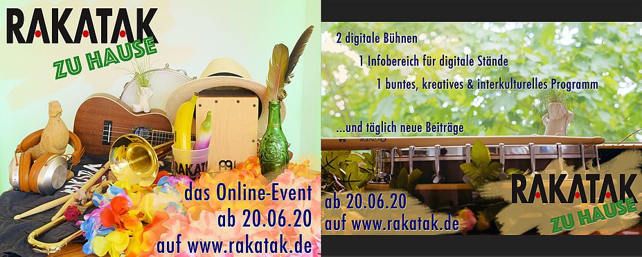 RAKATAK zu Hause (Pankows Trommel- und Familienfest online)