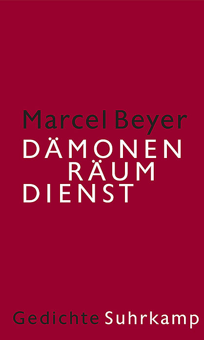 Marcel Beyer in Lesung und Gespräch