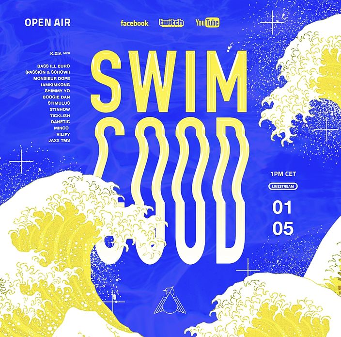 SWIM GOOD 1 MAY OPEN AIR STREAM