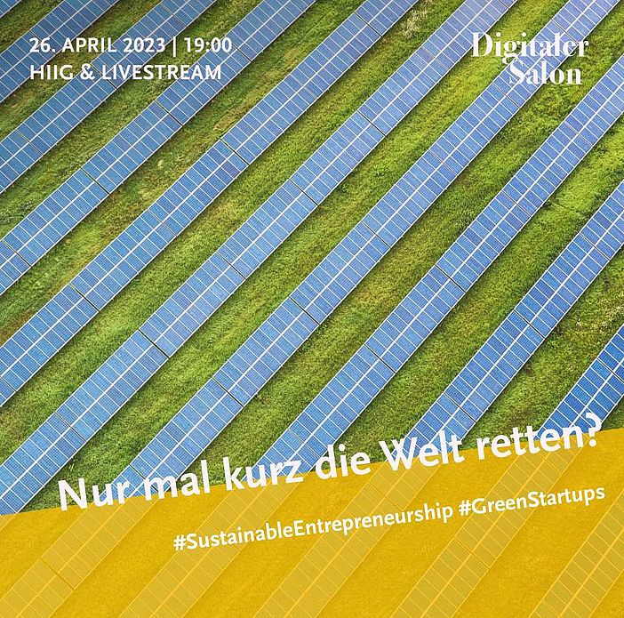 Digitaler Salon: Nur mal kurz die Welt retten?