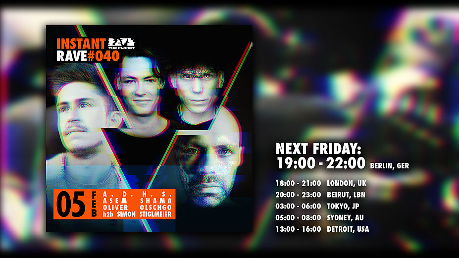 INSTANT RAVE #40 w/ Sportclub