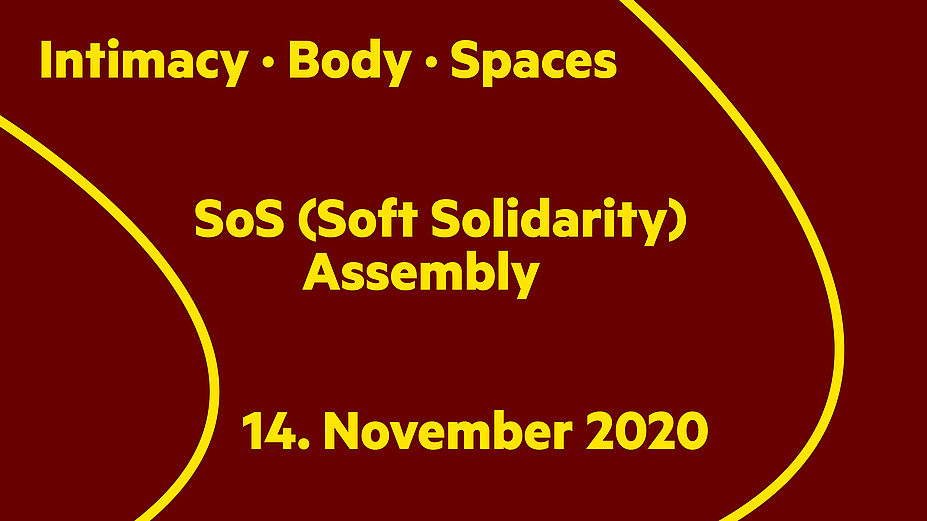 SoS (Soft Solidarity) Assembly – Intimacy/ Body/ Spaces