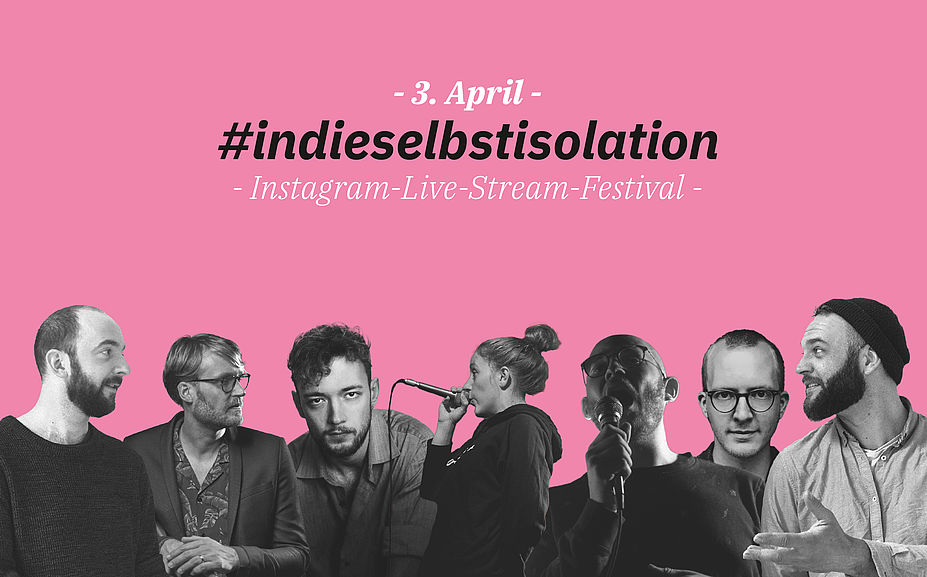 #indieselbstisolation Instagram-Live-Stream-Festival