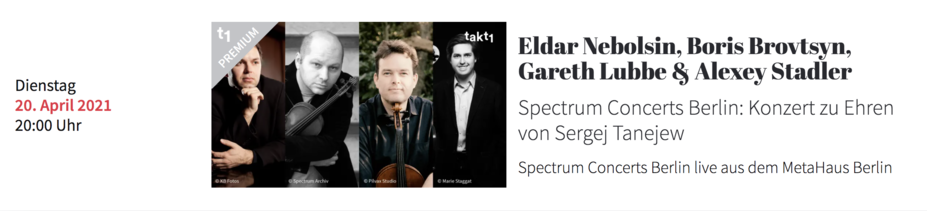 SPECTRUM CONCERTS BERLIN