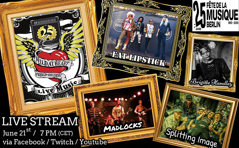 Wild At Heart - LIVESTREAM - FΓͺte de la Musique 2020 !