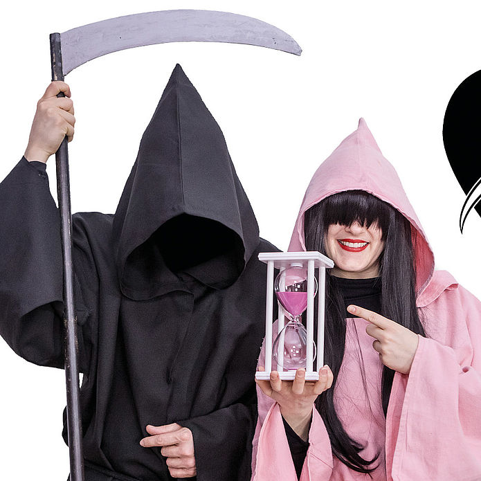 Der Tod: Die Online-Valentinstag-Show
