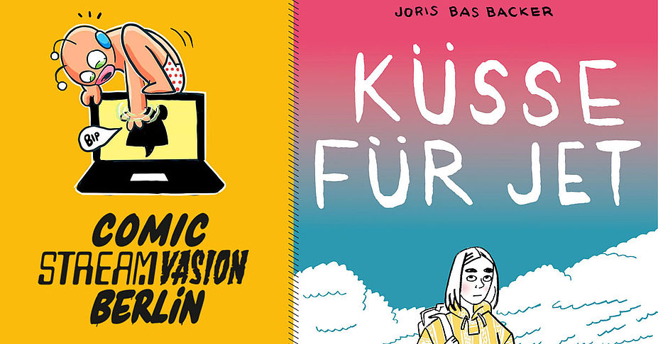 #ComicSTREAMvasion: Joris Bas Backer liest 'Küsse für Jet'
