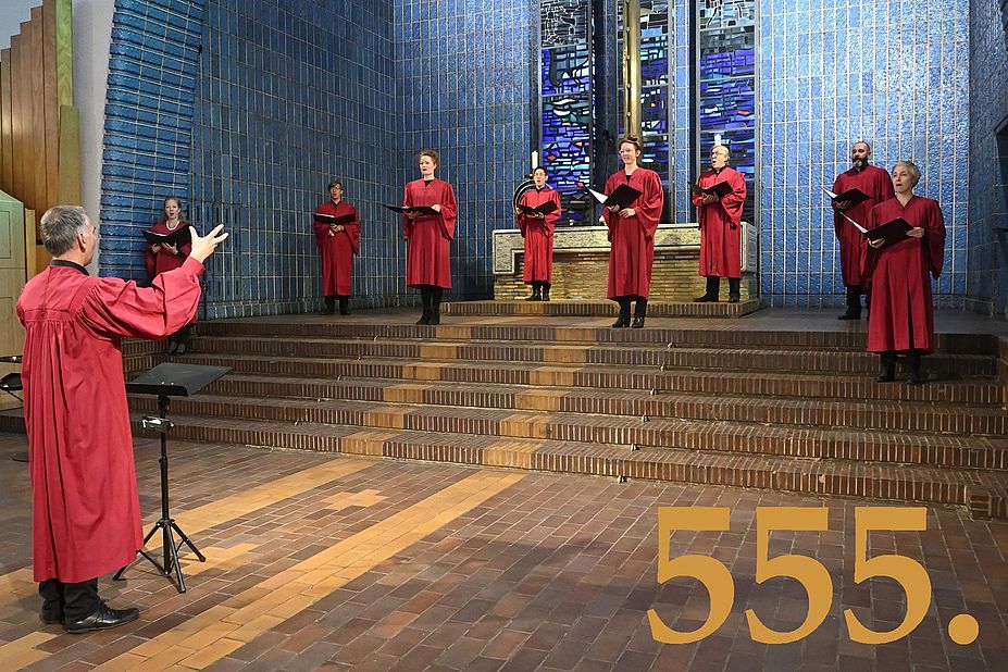Der 555. NoonSong mit vielstimmiger Chormusik