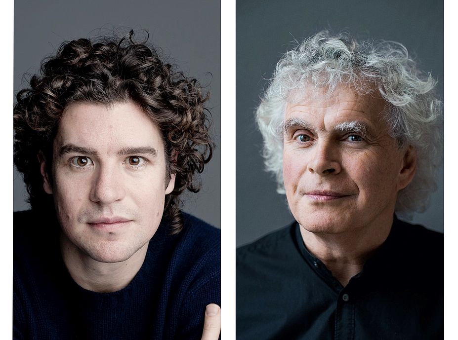 Livekonzert mit Sir Simon Rattle und Robin Ticciati