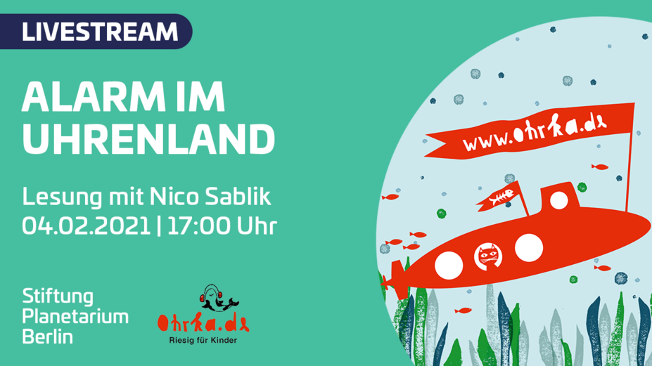 Alarm im Uhrenland: Lesung mit Nico Sablik