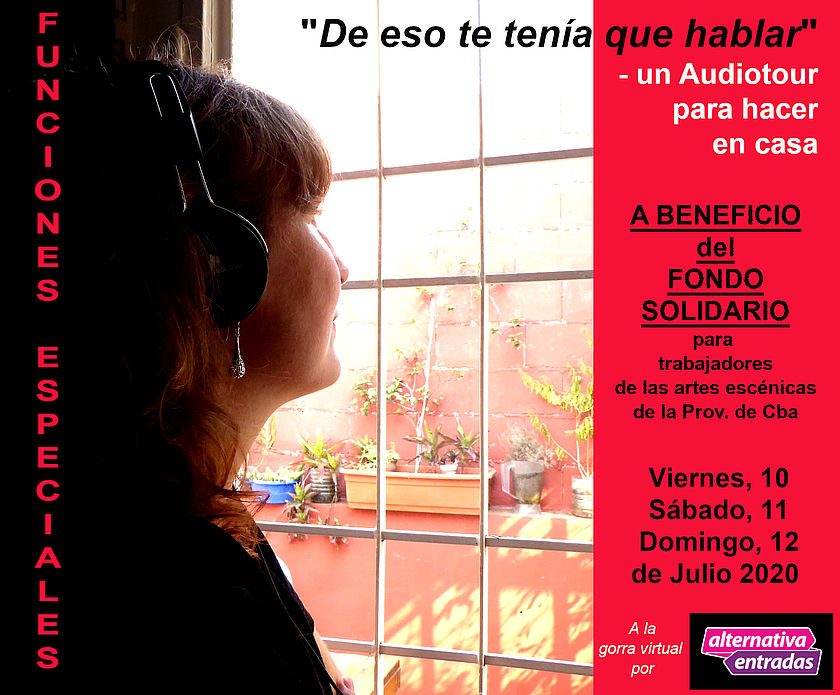 FUNCIONES A BENEFICIO: Audiotour para hacer en casa