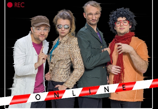 online Improvisationstheater Krimi mit Yes-oder-Nie!