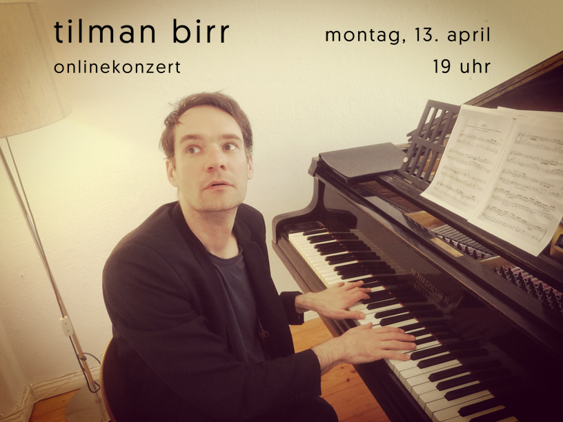Tilman Birr singt Kulturkalender Berlin (a)live